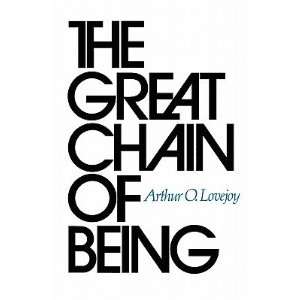   GRT CHAIN OF BEING] [Paperback] Arthur O.(Author) Lovejoy Books