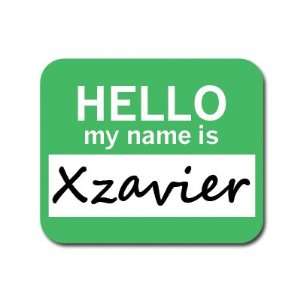  Xzavier Hello My Name Is Mousepad Mouse Pad