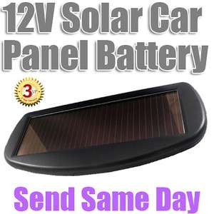 12 Volt Car Vehicle Caravan Solar Battery Charger Panel  