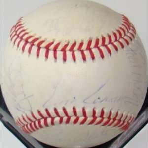 1989 Blue Jays Team 27 SIGNED Baseball AL CHAMPS JSA   Autographed 