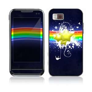 Samsung Eternity Skin Decal Sticker   Rainbow Stars 