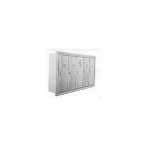  Bommer 9042 5 628 Vertical Mailbox for 4 Tenants and 1 
