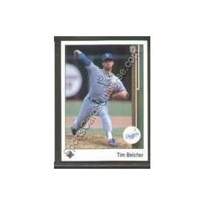 1989 Upper Deck Regular #648 Tim Belcher, Los Angeles Dodgers Baseball 