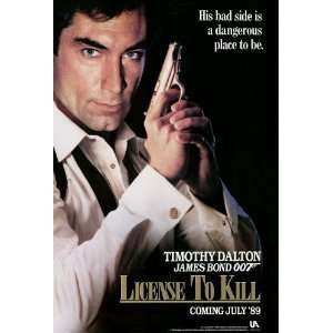  Licence to Kill (1989) 27 x 40 Movie Poster Style A