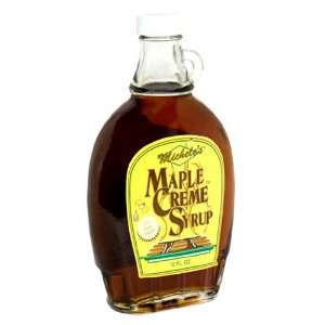 Michelles, Syrup Maple Creme, 13 Ounce (12 Pack)  Grocery 