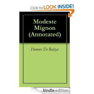 Modeste Mignon (Annotated) Honore De Balzac, Georgia Keilman 