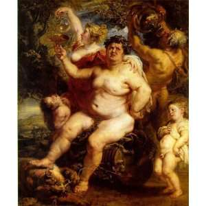  Oil Painting Bacchus Peter Paul Rubens Hand Painted Art 