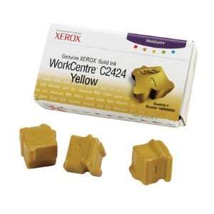  Xerox Workcentre C2424 Yellow Solid Ink 3400 Yield 