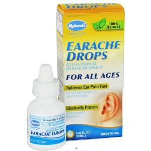  Hylands Homeopathic Combinations Earache Drops 0.33 fl 