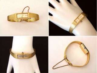  is for a rare and gorgeous 1960s solid 14k gold Lucien Piccard 
