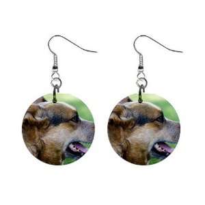  Australian Cattle Dog Button Earrings A0019 Everything 