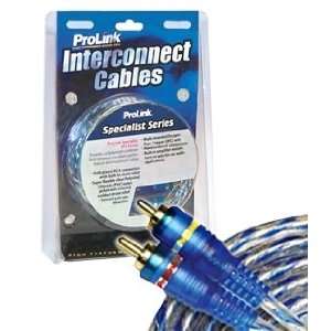  ProLink Specialist Series Stereo RCA Interconnect Cables 