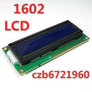 New 1602 16x2 HD44780 Character LCD Display Module LCM blue blacklight 