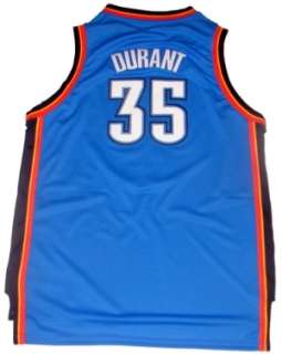   City Thunder Kevin Durant #35 Authentic Jersey Youth (S)  