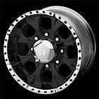 17 x9 Helo HE791 (Maxx) Black Wheels Rims 5 6 8 Lug