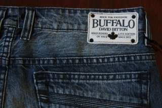 Buffalo SEMDES Slim Fit Denim Jeans for men size 38x30 new with tags 