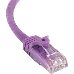  StarTech 75 ft Purple Snagless Cat6 UTP Patch Cable. 75FT 
