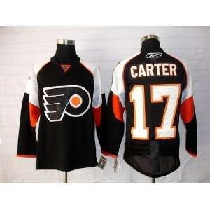  17 NHL Philadelphia Flyers Black Hockey Jersey Sz56