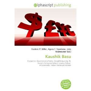  Kaushik Basu (9786133784109) Books