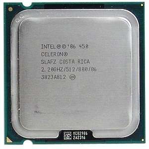  Intel Celeron 450 2.2GHz 800MHz 512KB Socket 775 CPU Electronics