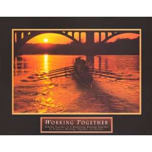 Working Together   Inspirational Poster   22 x 28