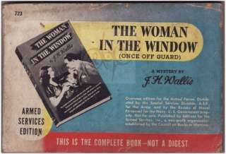 WW2 Armed Services Ed THE WOMAN IN THE WINDOW J Wallis  