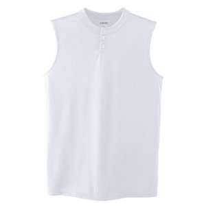  Custom Augusta Youth Sleeveless Two Button Front Jersey 