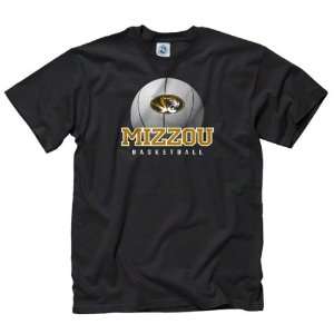  Missouri Tigers Black Spirit Basketball T Shirt Sports 
