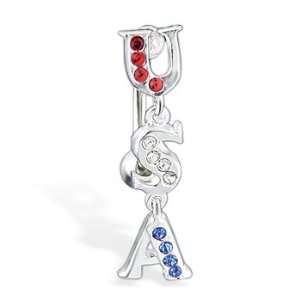  Reversed USA belly button ring Jewelry