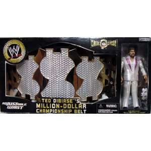  WWE TED DIBIASES MILLION DOLLAR CHAMPIONSHIP BELT AND 