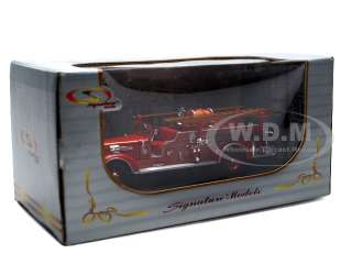   car model of 1939 Packard Fire Engine die cast car by Signature Models