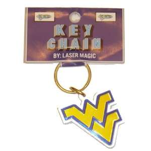  WVU 3D Key Chain Automotive