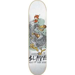  Slave Dodo Deck 8.37 Grey Skateboard Decks Sports 