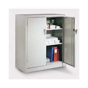  42 High Assembled Storage Cabinet, 36w x 18d, Light Gray 