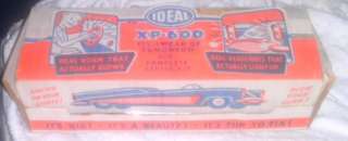 VINTAGE IDEAL XP 600 FIX IT CAR OF TOMORROW BLUE CAR FOR PARTS WITH 