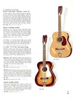 1965 Harmony Stella H912 12 String guitar