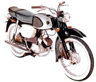 1966 Suzuki M15.