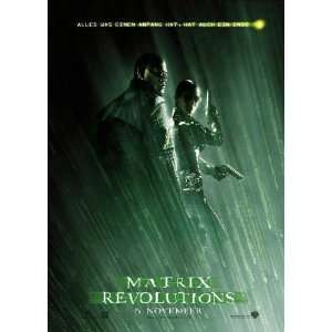  The Matrix Revolutions (2003) 27 x 40 Movie Poster German 