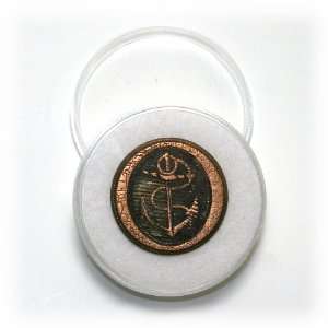   British Naval Commissioned Officers Uniform Button 