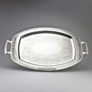  Coronation by Community, Silverplate Serving Tray, Chased 