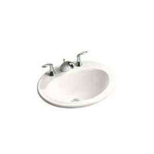    Rimming Lavatory W/ 8 Centers K 2196 8K 0 White