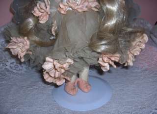 up for sale is a gorgeous vintage 1985 porcelain doll