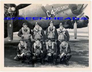 WWII US AIR FORCE BOMB SQUADRON NOSE ART AIRPLANE PHOTO  