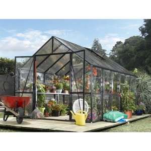  Easy Grow Greenhouse 8x12 in Black