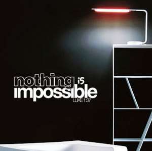 Nothing is Impossible LUKE 137 Religious Vinyl Wall Quotes Decal 