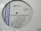 MC X (CT)   All Men Are Created Equal EXPRESS Techno 12