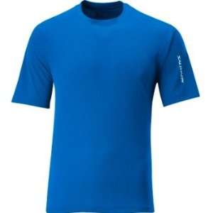  Salomon X Short Sleeve Tee   Mens   Royal Blue Sports 