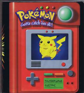 Brand New 1999 Nintendo Pokemon Collectible Card Binder  
