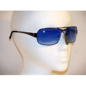   Sunglasses Spring Hinges UV400 Blue Gradient Lenses