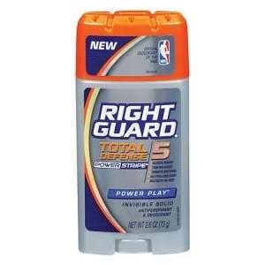 Right Guard Total Defense 5 Power Stripe Invisible Solid Power Play 2 
